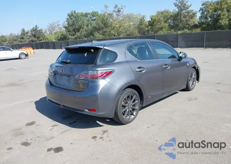 2013 Lexus Ct 200H из США, поврежденный, VIN JTHKD5BH3D2168916